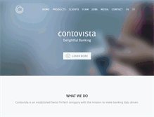 Tablet Screenshot of contovista.com